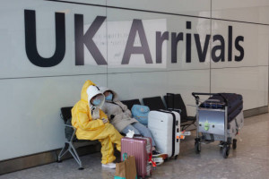 UK RELAXES COVID TRAVEL CRUBS FOR INDIA, INSTITUATIONAL QUARENTINE EXEMPTED