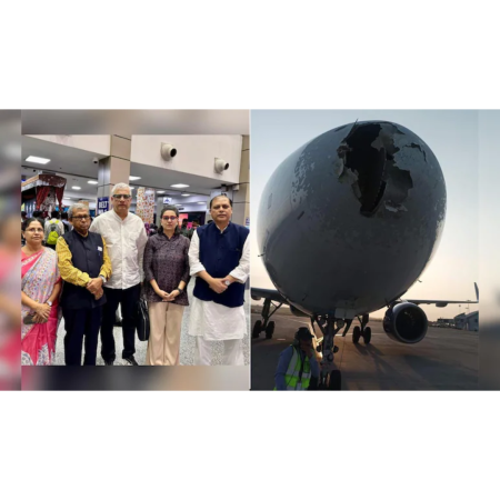 Near-death experience, says TMC MP as Indigo flight to Srinagar faces turbulence, damage during storm