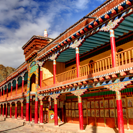 The major celebration in Ladakh, Hemis, is about to begin