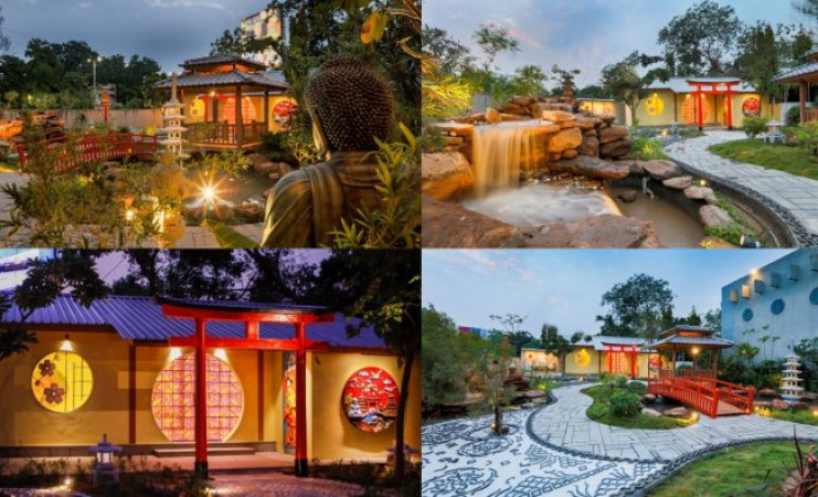 PM MODI INAUGURATES ZEN GARDEN, KAIZEN ACADEMY AT AMA, AHMEDABAD