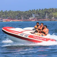 SEA KART ADVENTURE RIDE AT CARBIN COVE BEACH, PORT BLAIR