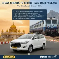 4-Day Chennai To Shirdi Train Tour Package: Affordable Family Itinerary 2026