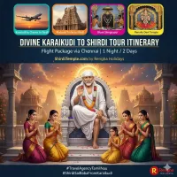 Divine Karaikudi To Shirdi Tour Itinerary (1 Night / 2 Days)