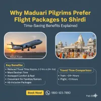 Nagercoil to Shirdi Flight Package via Chennai | 1N 2D Tour with Ranjangaon Maha Ganapathi & Shani Shingnapur