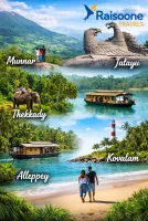 Honeymoon Kerala Trip with Kovalam - 5N/6D (30% Off) | BOOK NOW!!