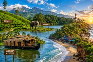 Honeymoon Kerala Trip with Varkala - 5N/6D (30% Off) | BOOK NOW!!