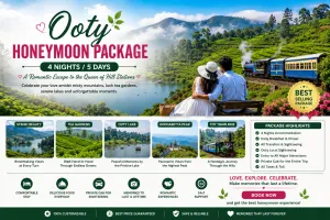 Ooty Honeymoon Package 4N 5D