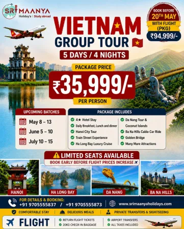 vietnam group tour 5 days 4night​