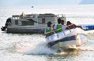 Boating At Tighara Dam