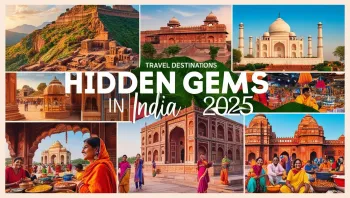 Hidden Gems in India You Must Visit in 2025 – Offbeat Destinations for Every Kind of Traveler