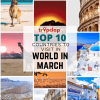 Top 10 Countries you can plan to visit in March 2025