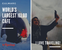 Worlds largest igloo cafe, Gulmarg