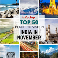 Top 50 Places to visit in India in November 2025