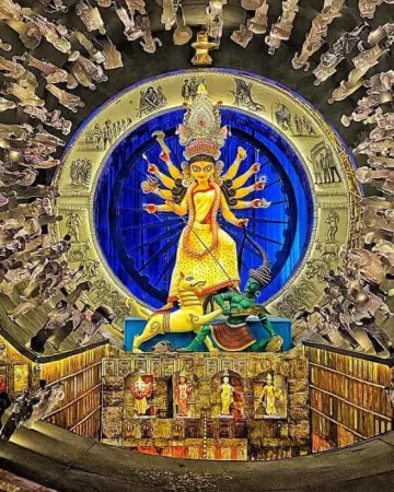 Hindustan Park, Durga Puja Pandal