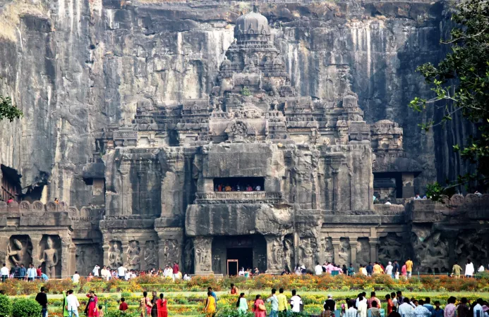 Wander around the Ajanta Caves