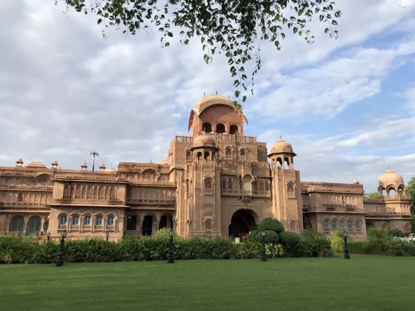 Admire the Lalgarh Palace