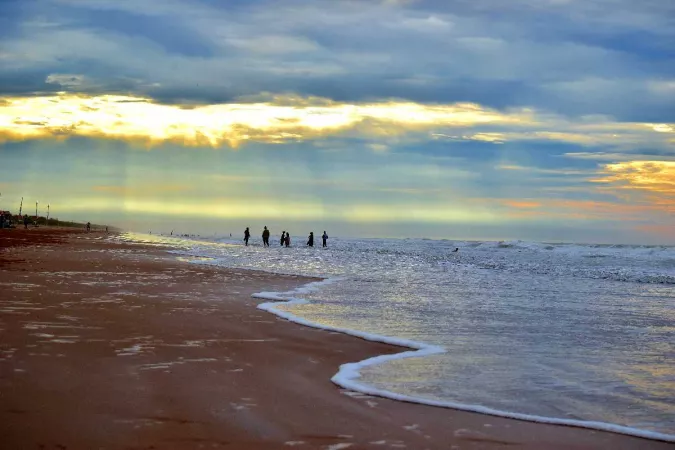 Take a stroll down the Guntur Beach 