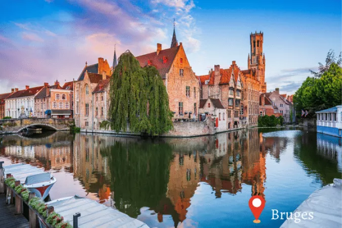 7. Bruges, Belgium