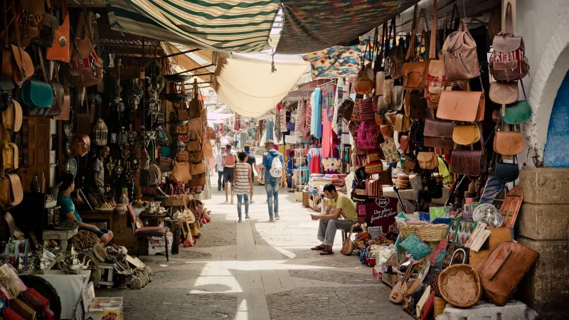 9. Visit the souks
