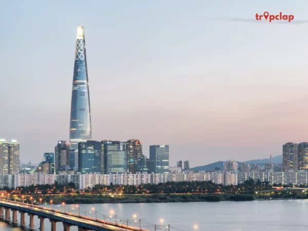 5. Lotte World Tower - Seoul, South Korea