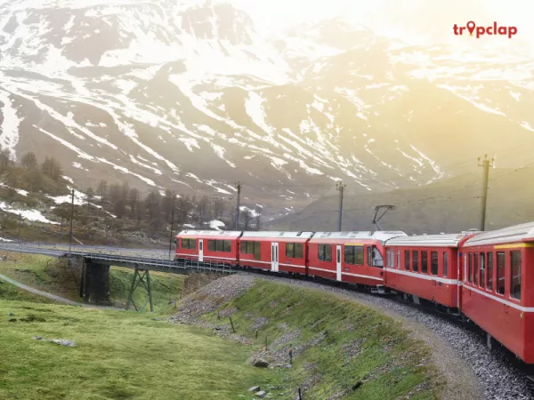 The Bernina Express, Switzerland/Italy: