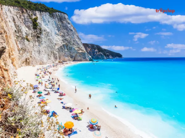 Egremni Beach, Lefkada, Greece