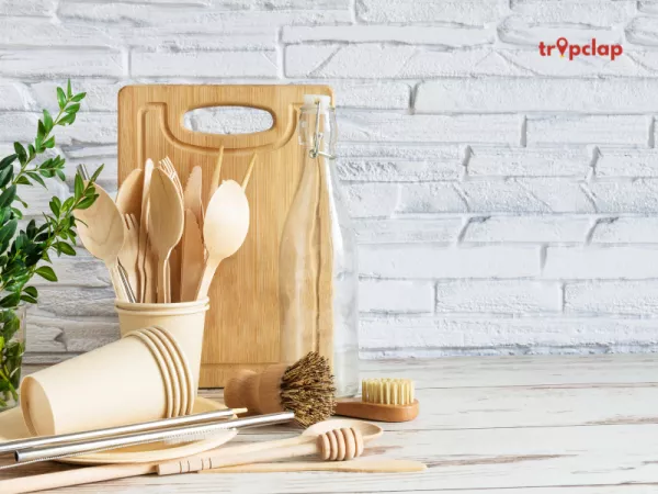 3. Bamboo Cutlery Set