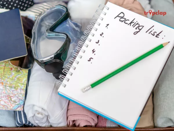 3. Create a Packing List