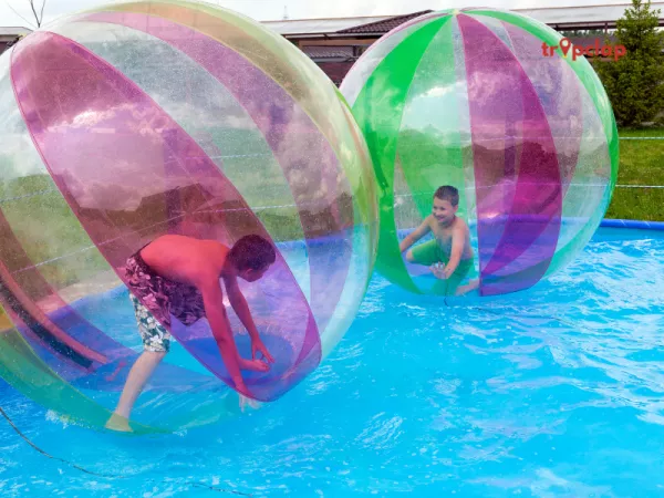 Zorbing at Adventure Island (Rohini, Delhi)