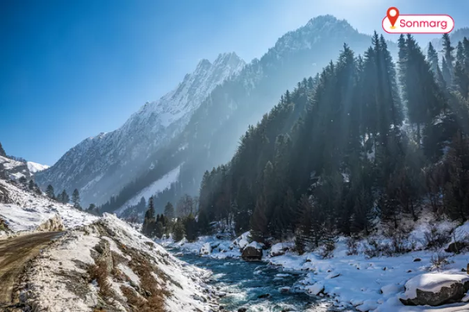 4. Sonmarg: Meadows Turned Winter Wonderlands