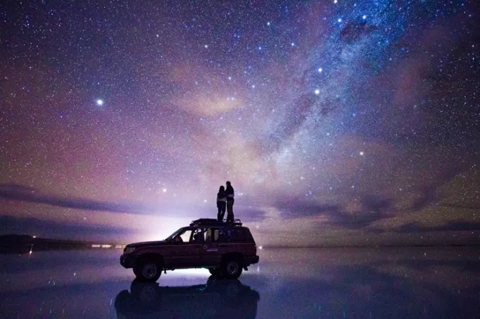 2. Salar de Uyuni, Bolivia