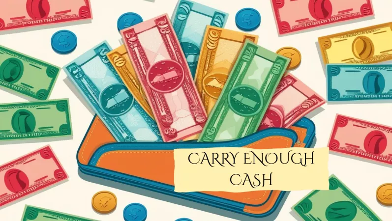 Carry Enough Cash