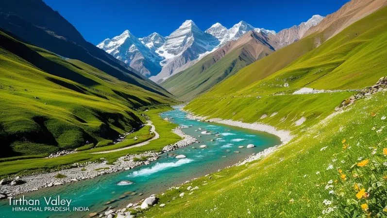  9. Tirthan Valley, Himachal Pradesh Why it’s a hidden gem: Tirthan Valley is an