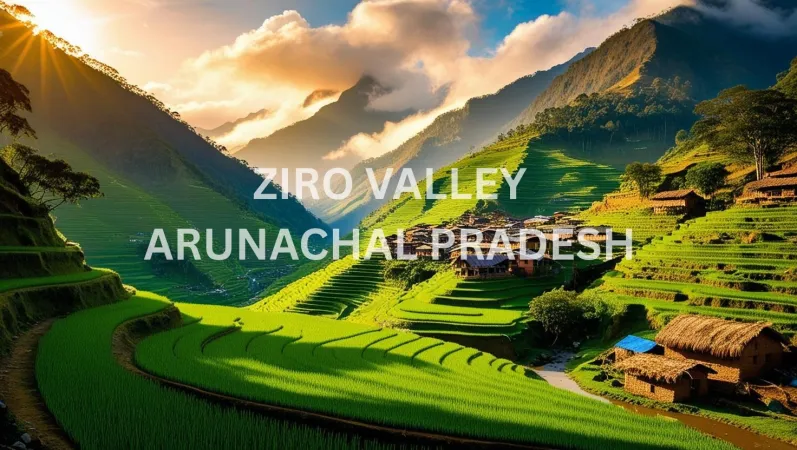 1.Ziro Valley, Arunachal Pradesh
