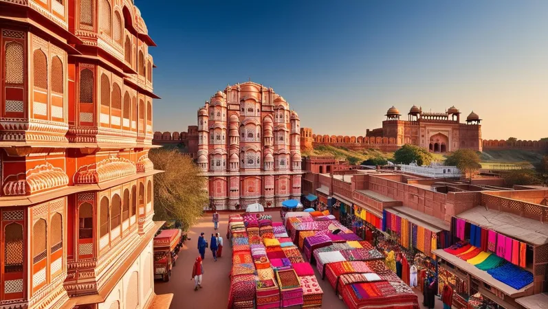 2️⃣ Jaipur, Rajasthan – Culture, Cuisine & Royalty