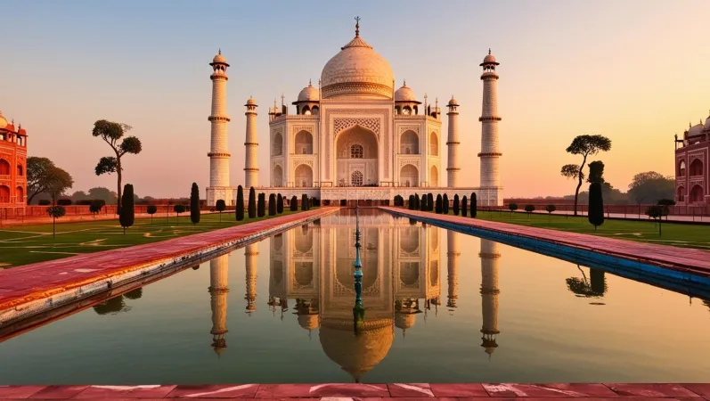 4️⃣ Agra, Uttar Pradesh – The Mughal Marvel