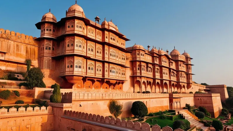 5️⃣ Neemrana, Rajasthan – Fort in the Clouds