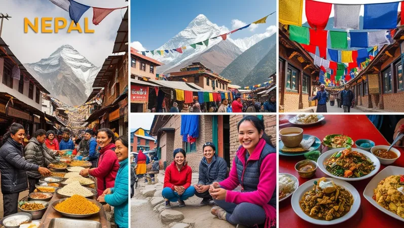  10. Nepal – International Vibes, Budget-Friendly