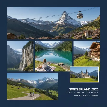 5. Switzerland – The World’s Most Perfect Postcard