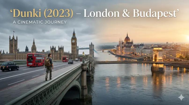 2. Dunki (2023) – London & Budapest