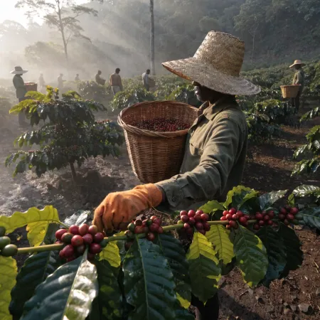 Aromatic Sunrise at Chettalli Coffee Estate