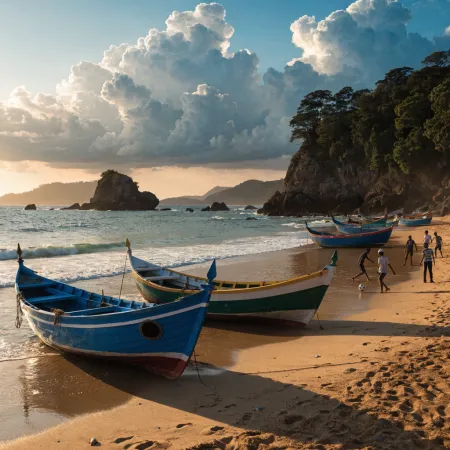 Philosopher’s Paradise: Morning at the Gokarna Main Beach