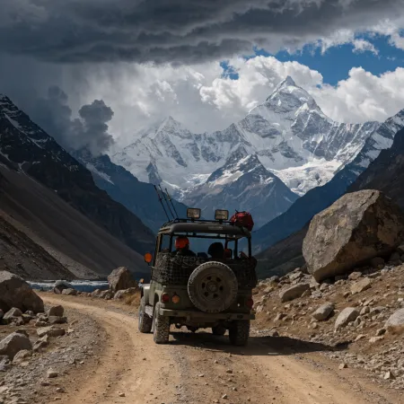 The Journey from Manali to Spiti