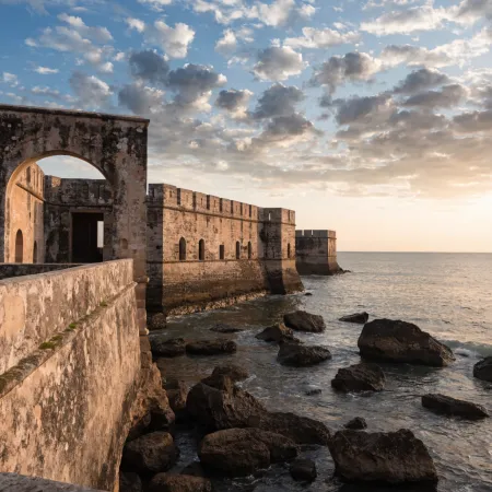 Time Travel at Diu Fort