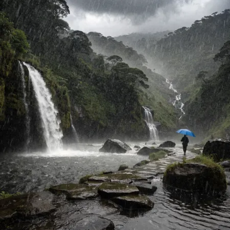Cherrapunji's Misty Embrace