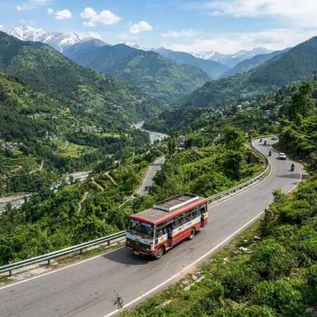 The Journey Begins: Reaching Kheerganga