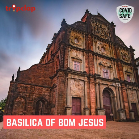 2. Basilica of Bom Jesus in Old Goa